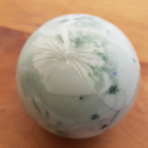 Snowflake Jade Sphere