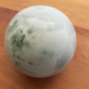 Snowflake Jade Sphere