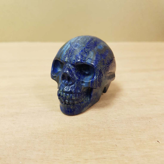 Lapis Skull (approx. 4x5x3cm)