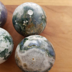 Moss Agate Sphere