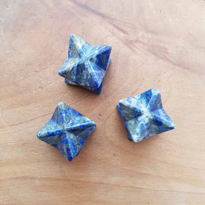 Lapis Merkabah (assorted. approx. 2x2cm)