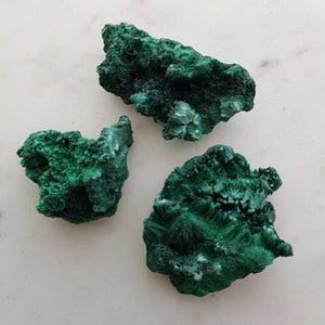 Silky Fibrous Malachite