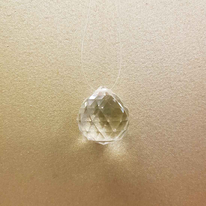 Faceted Ball Hanging Prism
