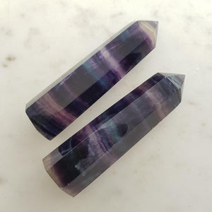 Rainbow Fluorite Polished Point