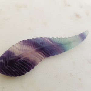 Rainbow Fluorite Feather