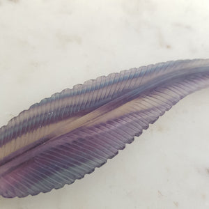 Rainbow Fluorite Feather