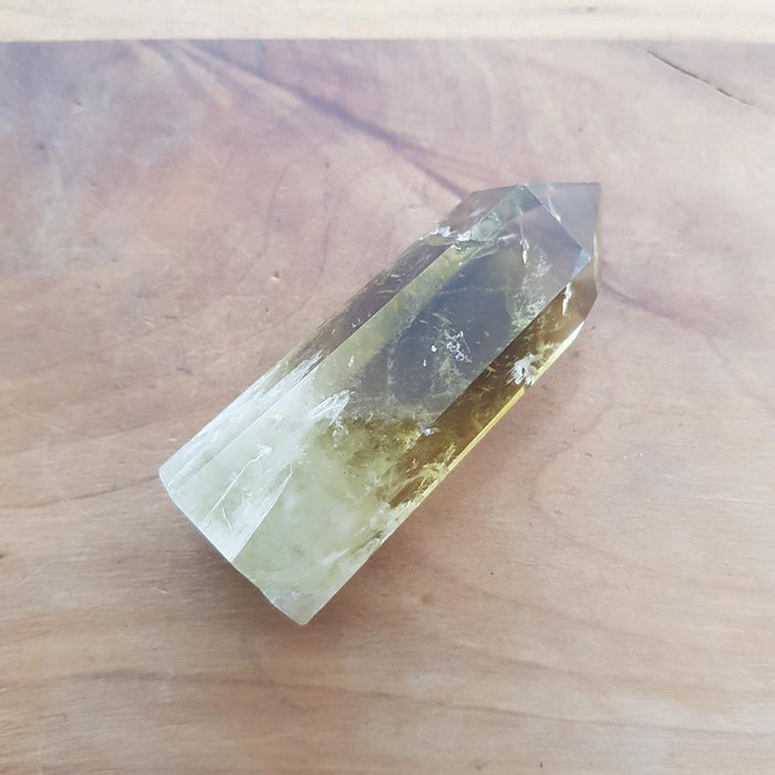 Natural Smokey Citrine Polished Point (approx. 7.5x2.5cm)