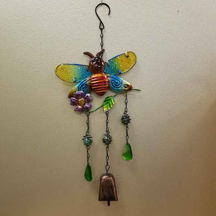 Bee Bell Wind Chime (approx. 38.5x18x3cm)