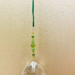 Aurora Ball Hanging Prism on Ribbon (assorted 50cm)