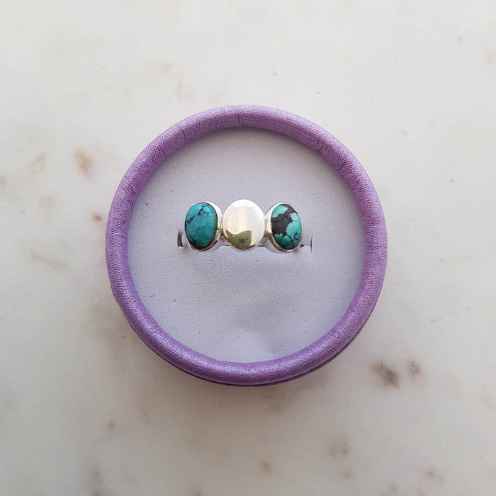 Turquoise Ring (sterling silver)