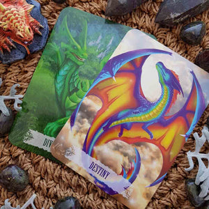 Dragon Wisdom Oracle Cards (43 cards and guide book)