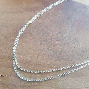 Sterling Silver Fine Chain (approx. 45cm)