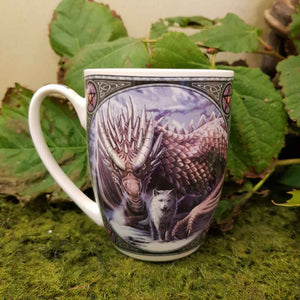Alliance by Lisa Parker Wolf and Dragon Mug (approx. 11.5x10x8cm)
