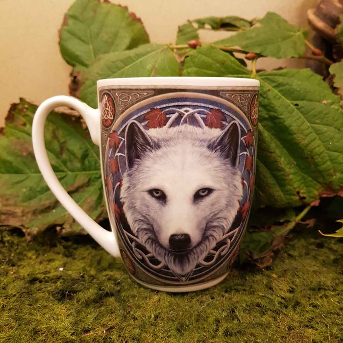 Guardian Of The Falls by Lisa Parker Wolf Mug (approx. 11.5x10x8cm)
