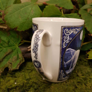 Warriors of Winter by Lisa Parker Wolf Porcelain Mug (approx. 11.5x10x8cm)