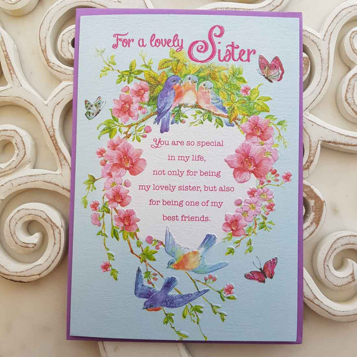 For A Lovely Sister You Are So Special In My Life Card