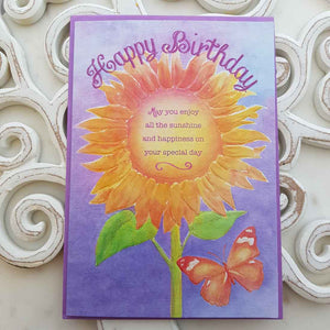 Happy Birthday May You Enjoy All The Sunshine And Happiness On Your Special Day Card