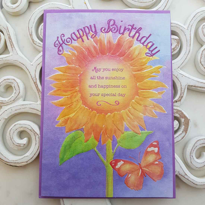 Happy Birthday May You Enjoy All The Sunshine And Happiness On Your Special Day Card