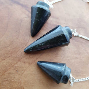 Black Tourmaline Drop Pendulum (assorted)