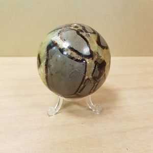 Septarian aka Dragon Stone Sphere (approx. 7cm diameter)
