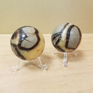 Septarian aka Dragon Stone Sphere (assorted. approx. 5.5-5.6 diameter)