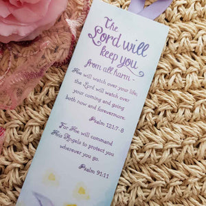 The Lord Will Keep You From All Harm Bookmark