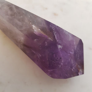 Smokey Amethyst Polished Point (approx. 10x4cm)