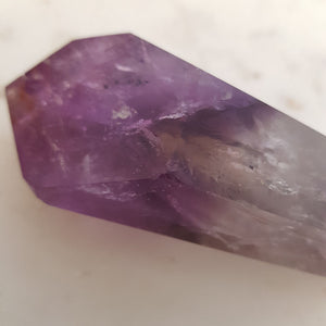 Smokey Amethyst Polished Point (approx. 10x4cm)