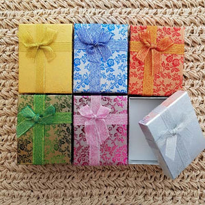 Colourful Jewellery Gift Box (assorted. suitable for ring, pendant & earrings)