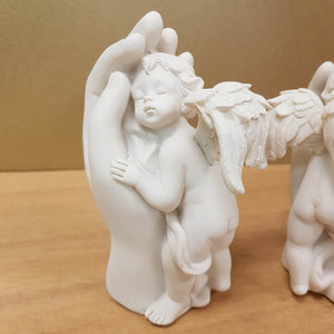 Cherubs Leaning On Hands Assorted