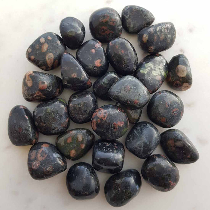 Black & Red Obsidian Tumble (assorted)