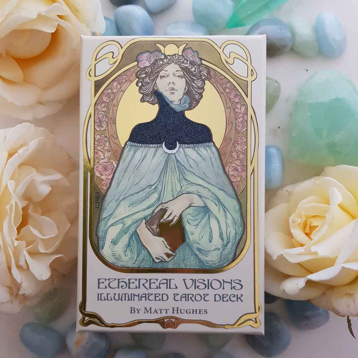 Ethereal Visions Illuminated Tarot Deck (80 cards and guide booklet)