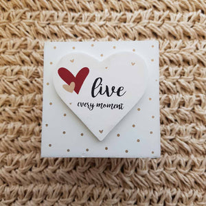Live Every Moment Gift Box (approx. 7x7x6cm)