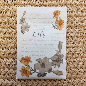 Lily Scented Sachet