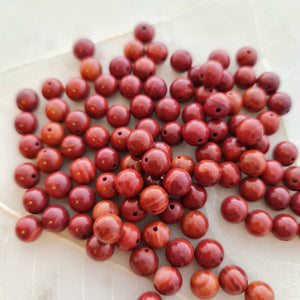 Rhodochrosite Bead from Brazil 