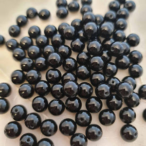 Obsidian beads on sale