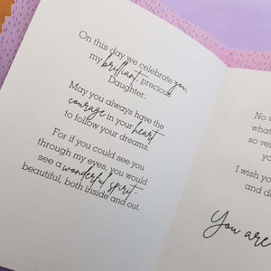 Daughter, You Are So Loved Card