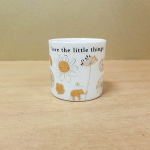 Love The Little Things Candle Holder (approx. 4.5x5cm)