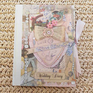 Wedding Diary Vintage Look (approx. 21.5x16x2cm)