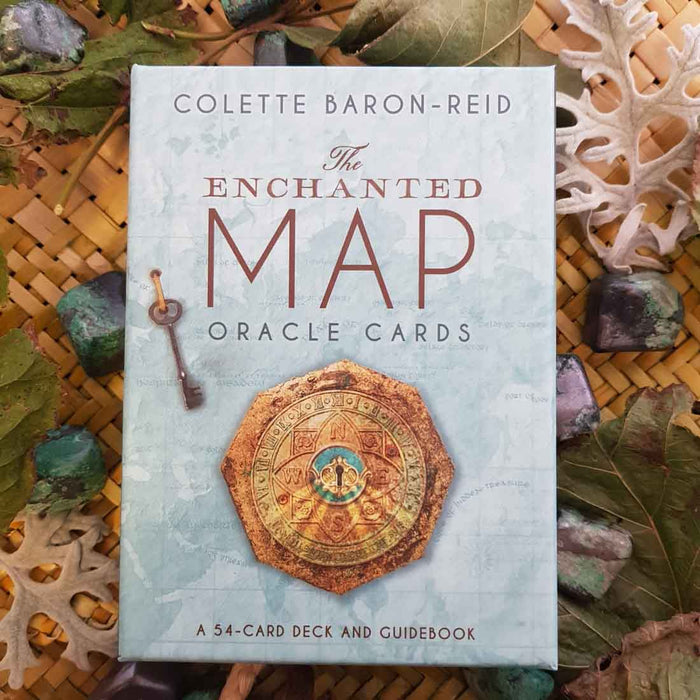 The Enchanted Map Oracle Cards (54 cards and guide book)