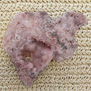 Pink Amethyst Slice (approx. 23x19cm)