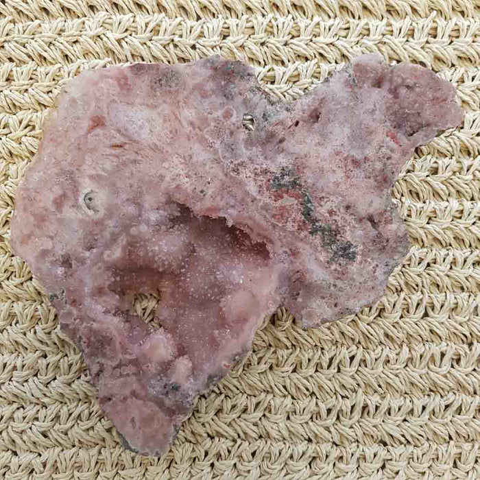 Pink Amethyst Slice (approx. 23x19cm)