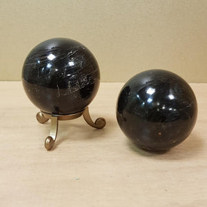 Black Obsidian Sphere (assorted. approx. 5cm diameter)