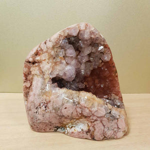 Pink Amethyst Geode (approx. 17x17x8cm)