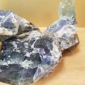 Rainbow Fluorite Rough Rock (assorted. approx. 8.7-11.8x5.7-7.9cm)