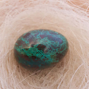 Chrysocolla Egg from Peru