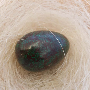 Chrysocolla Egg from Peru