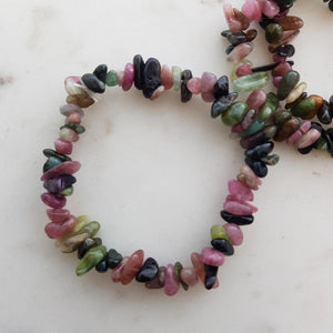 Tourmaline Mixed Chip Bracelet (assorted)