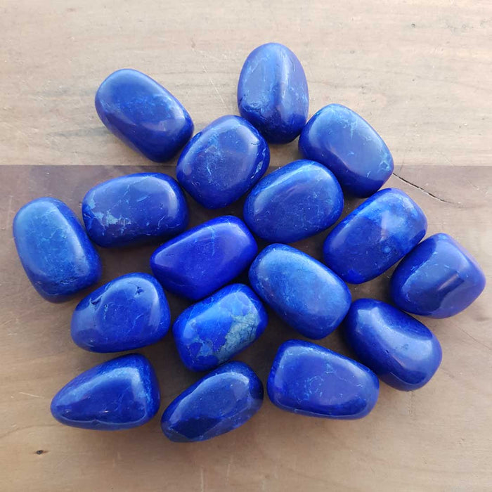 Dark Blue Dyed Howlite Tumble (assorted)