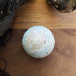 Caribbean Blue Calcite Sphere